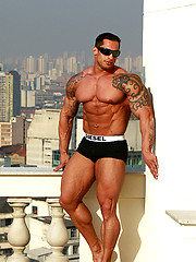 His muscles are even bigger and his tight clothes keep you breathless