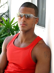 Muscled latin guy