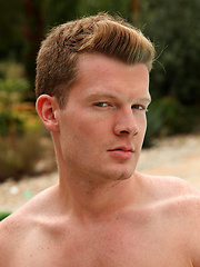Hugo Mex is straight, strawberry blonde, a porn virgin and a very handsome young German lad