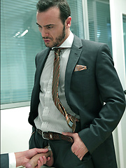 Sultry Scandanavian Toby Dutch and his hungry ass obviously got him the job