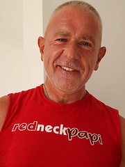This sexy silver Daddy loves to fuck