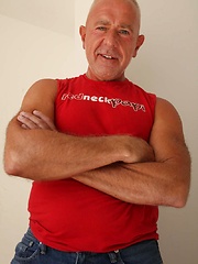 This sexy silver Daddy loves to fuck