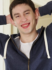 Gorgeous James Huck stroking his beautiful cock.